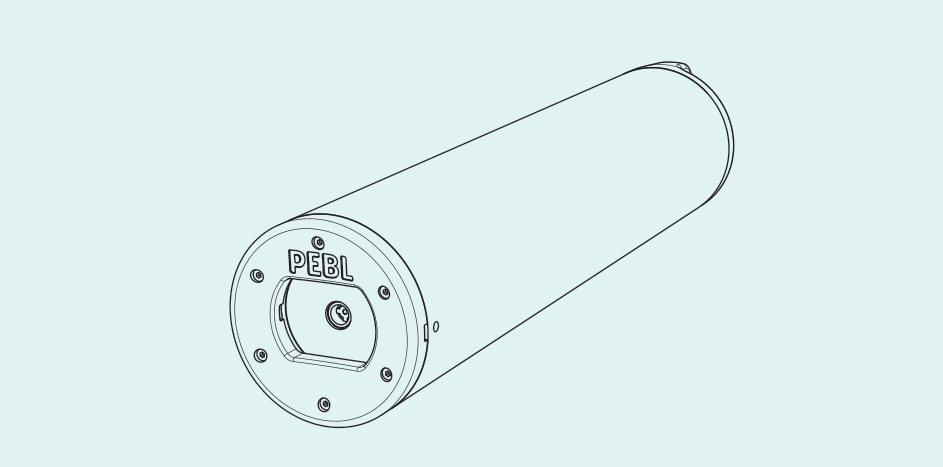 The PEBL SubCam autonomous underwater camera.